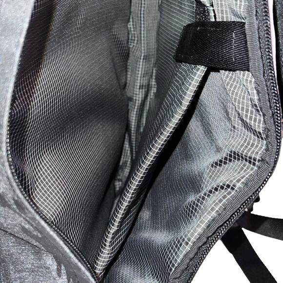 The Shrine Sneaker Daypack Backpack Black Camo Jacquard Laptop Storage - Picture 9 of 16